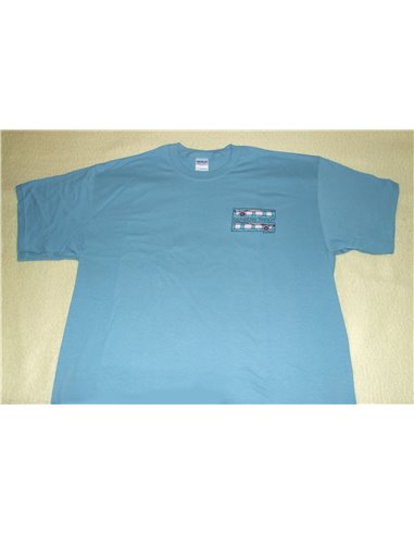 T-shirt , Rainbow - blue