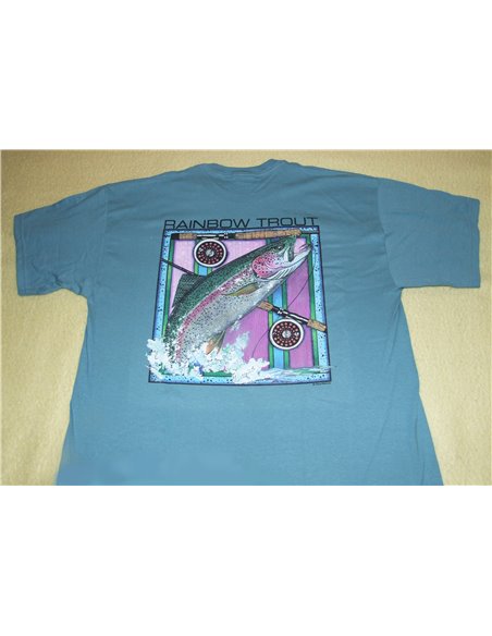 T-shirt , Rainbow - blue