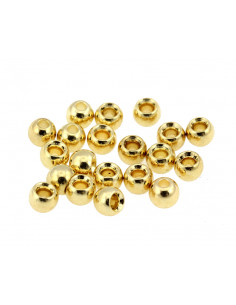 Brass Beads - Gold