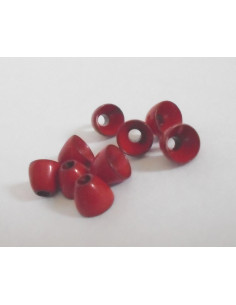 Cone Heads / Red 4.0mm