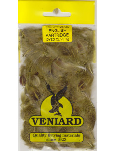 Partridge feathears - Olive