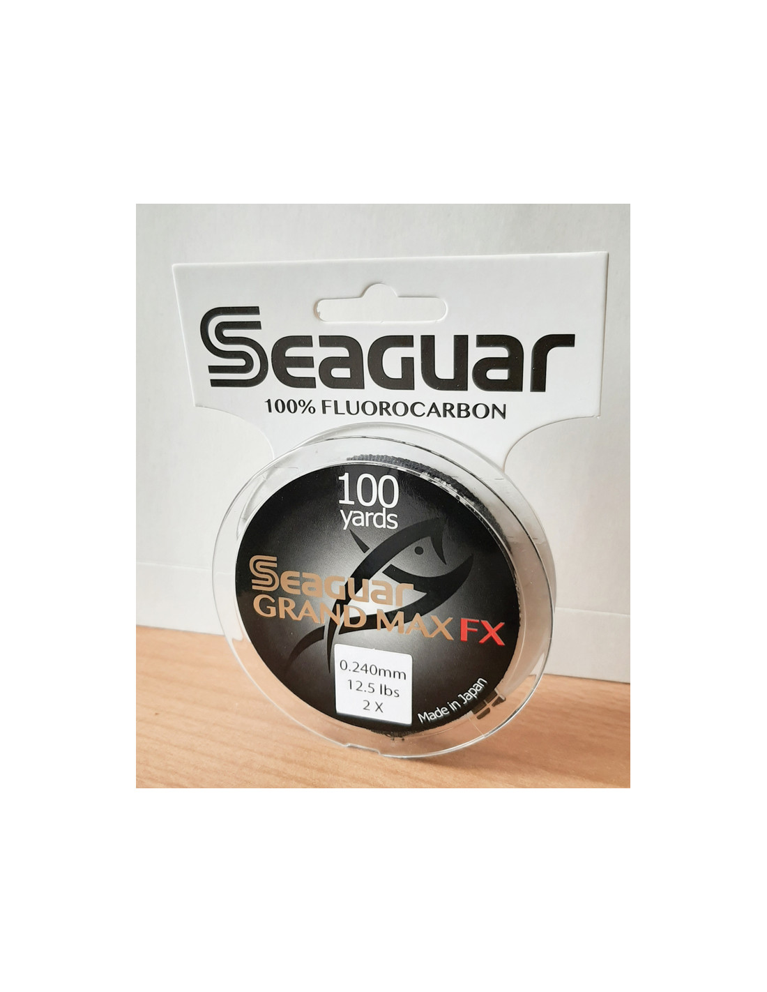 Seaguar Grand Max 100% Fluorocarbon For Leaders And Tippets 100 Yards 