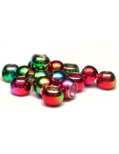 Brass Beads - Rainbow