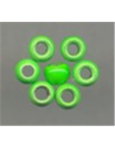Brass Beads - Green Fluo 2,8 mm